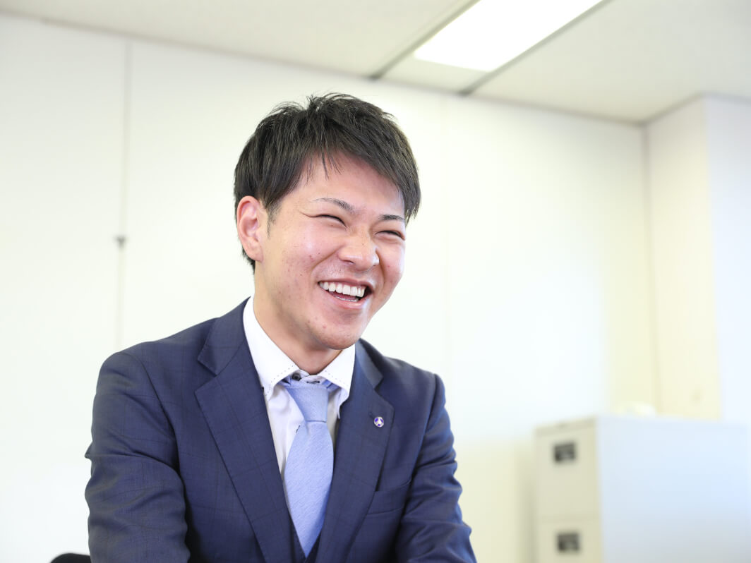 インタビュー風景